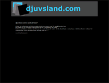 Tablet Screenshot of djuvsland.com